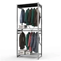 Стеллаж для одежды ТСУ 2/3 (2500х1060х600) У